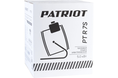 Купить Тепловентилятор электрический PATRIOT PTR 7S  5.0 кВт  220В  терморегулятор  керамический нагревател фото №13