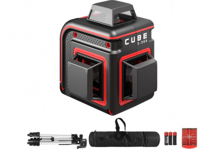 Купить Лазерный уровень ADA Cube 3-360 Professional Edition фото №1