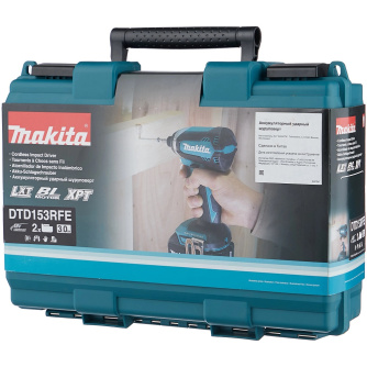 Купить Шуруповерт аккумуляторный Makita DTD 153 RFE   Уценка фото №4